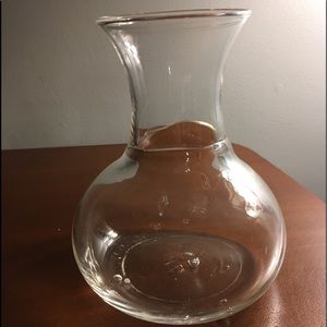 Simon Pearce glass vase